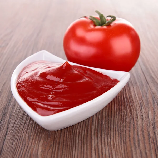 Salsa de tomate, ketchup —  Fotos de Stock