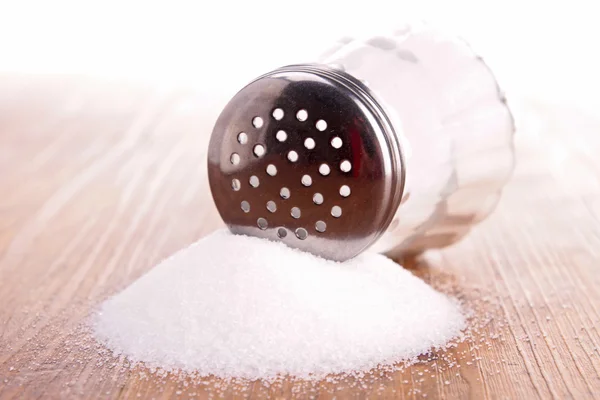 Salt eller socker — Stockfoto