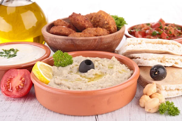 Aussortiert aus mezze — Stockfoto