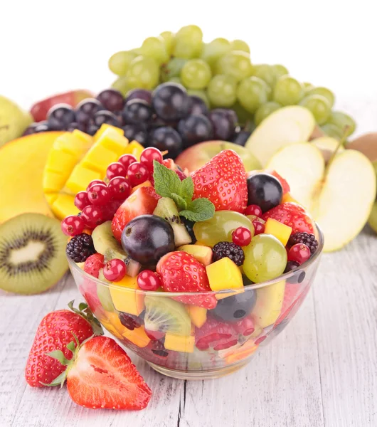 Ensalada de frutas frescas — Foto de Stock