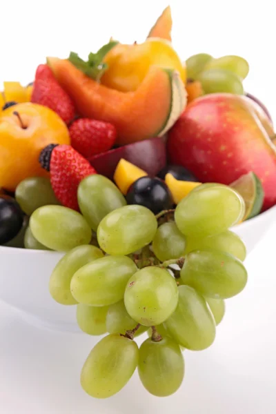 Bowl of fruits — Stock Photo, Image