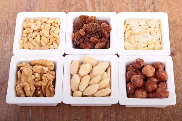 Assortment of nuts — Stockfoto