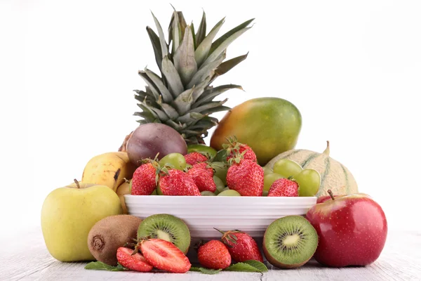 Samenstelling met vruchten — Stockfoto