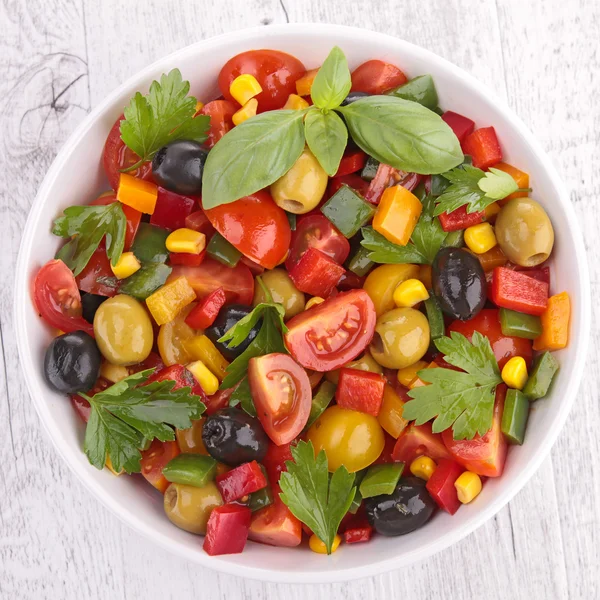 Tomatensalat — Stockfoto