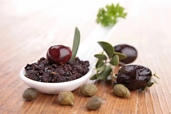 Oliventapenade — Stockfoto