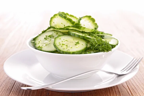 Salada de pepino — Fotografia de Stock