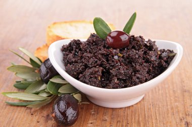 Olive tapenade clipart