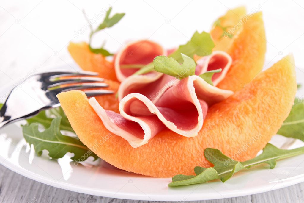 Melon et prosciutto — Photographie studioM © 25749695