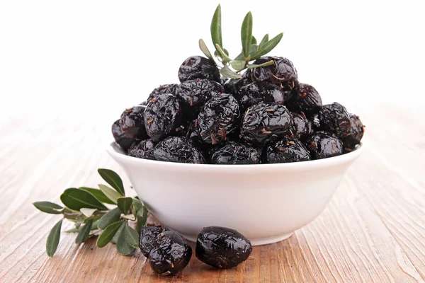 Bowl of olive — Stock Photo, Image