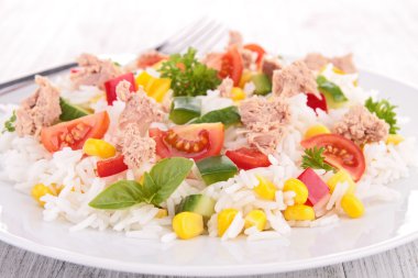 pirinç, domates, Mısır, salatalık