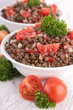 Mercimek salatası
