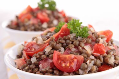 Mercimek salatası