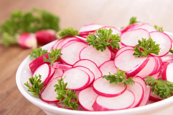 Salada de rabanete — Fotografia de Stock