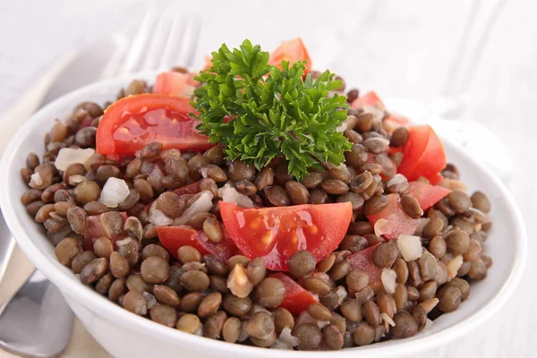 Insalata di lenticchie — Foto Stock