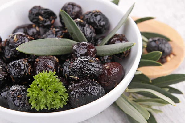 Siyah Zeytin — Stok fotoğraf