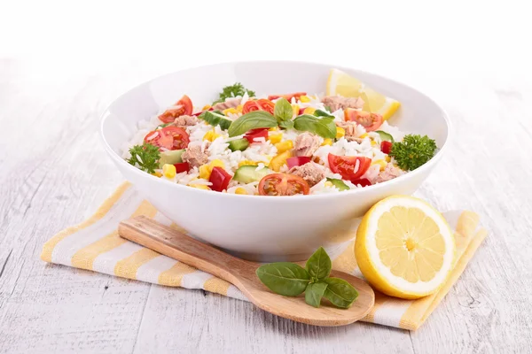 Salada de arroz — Fotografia de Stock