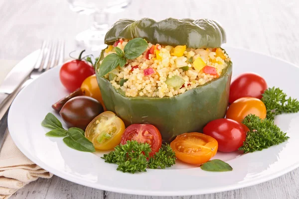 Stuffed bell pepper — Stock Photo, Image