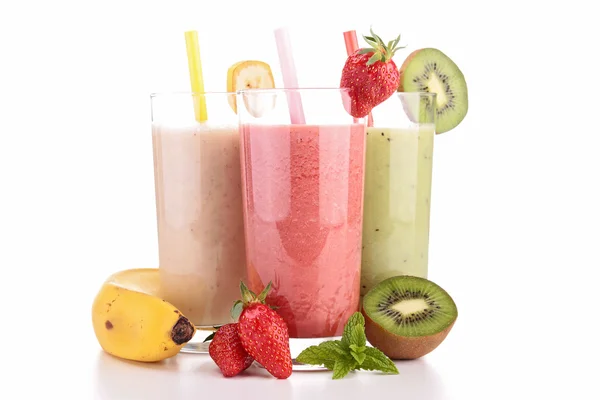 Sortiment an Smoothies — Stockfoto