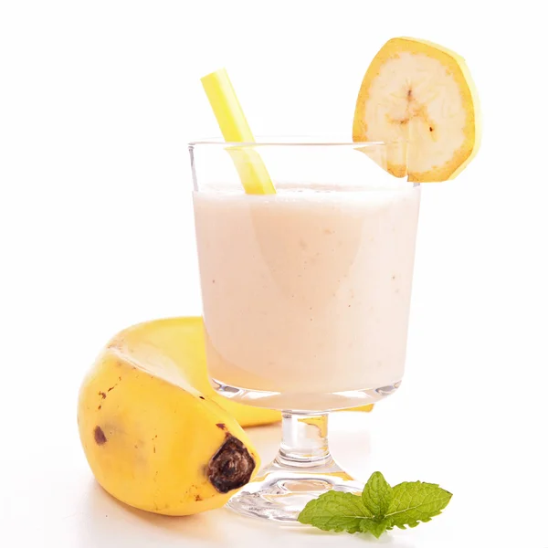 Banana smoothie — Stock Photo, Image