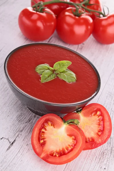 Tomato gazpacho — Stock Photo, Image