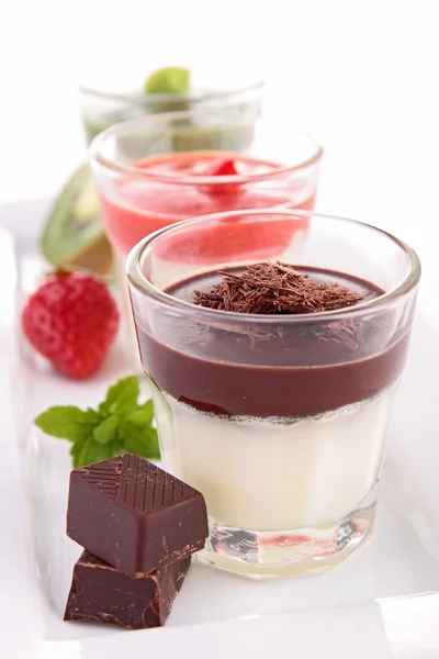 Panna cotta — Zdjęcie stockowe