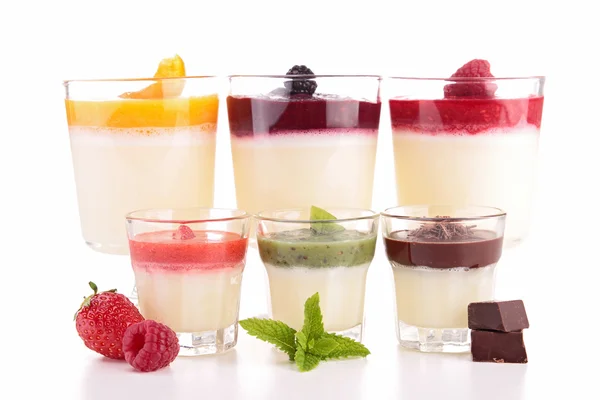 Panna cotta — Stockfoto