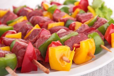 Biftek şiş kebap