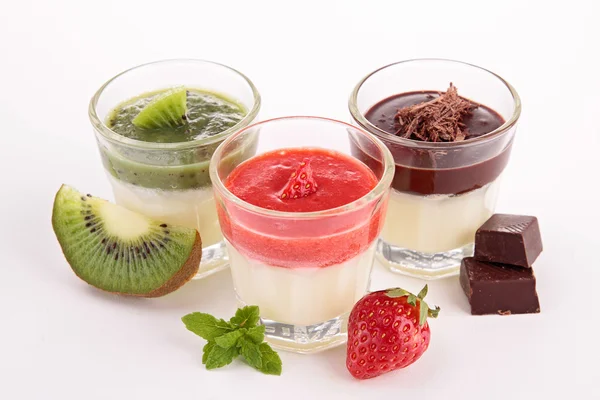 Panna cotta — Stockfoto