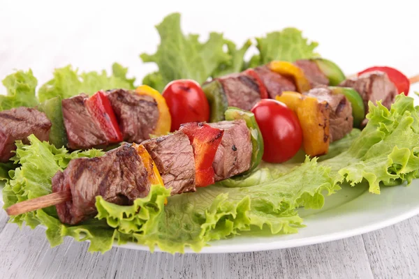 Beef kebab — Stock Photo, Image