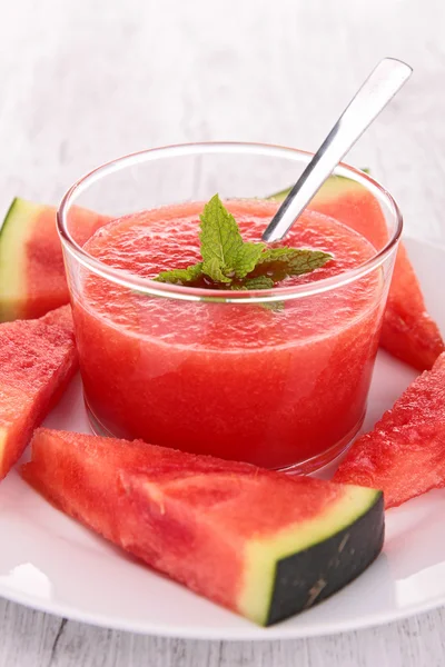 Watermelon gazpacho — Stock Photo, Image