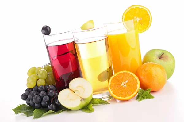Izolowany sok owocowy — Zdjęcie stockowe