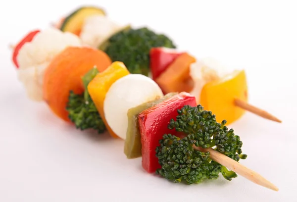 Vegetable kebab — Stock Photo, Image