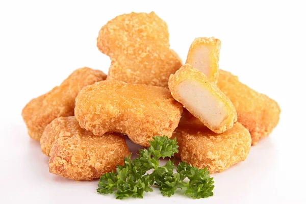 Nuggets de frango frito — Fotografia de Stock