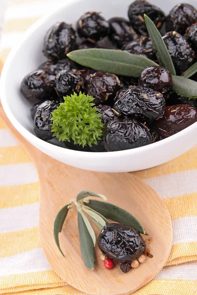 Aceitunas negras — Foto de Stock