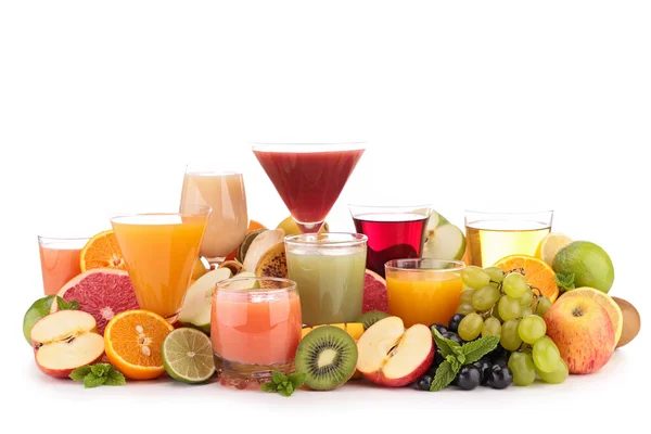 Fruit juice isolated — Stock Photo, Image