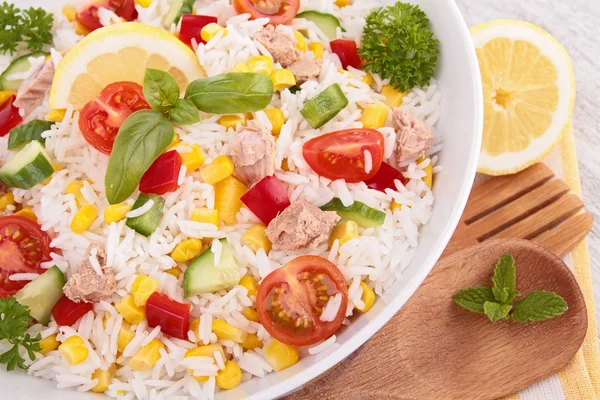 Rijst salade — Stockfoto