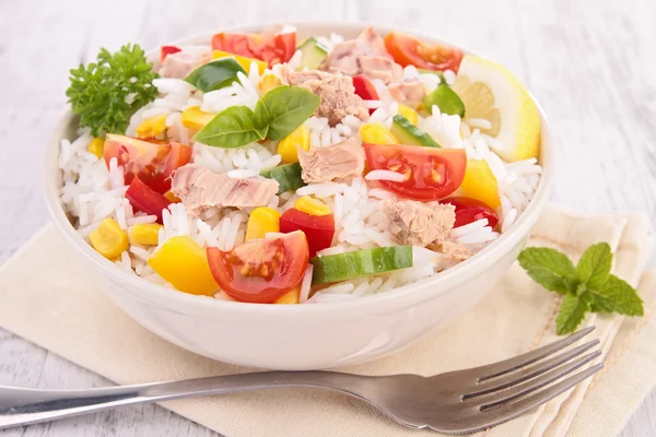 Rice salad — Stock Photo, Image