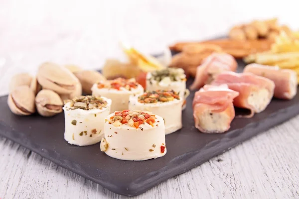 Assortment of appetizers — Stock Photo, Image