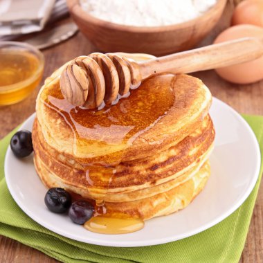 pancake yakın çekim