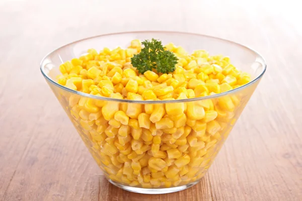 碗的玉米 — 图库照片