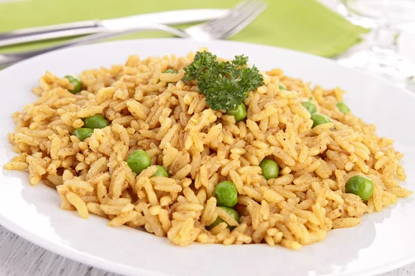 Arroz y guisante — Foto de Stock