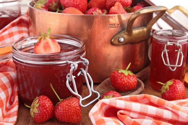 Confiture de fraises — Photo