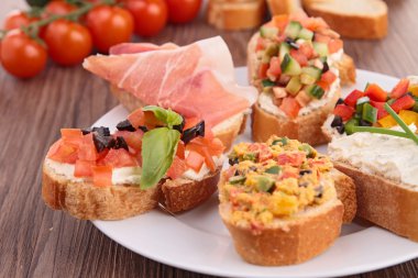 lezzetli bruschetta
