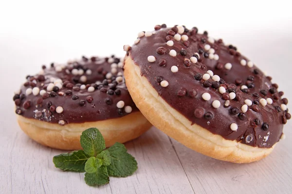 Suklaa donitseja — kuvapankkivalokuva