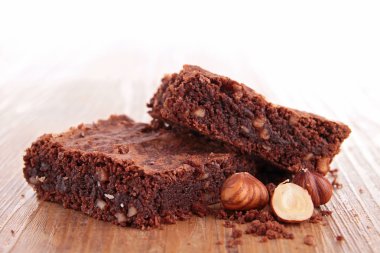 brownie izole edilmiş