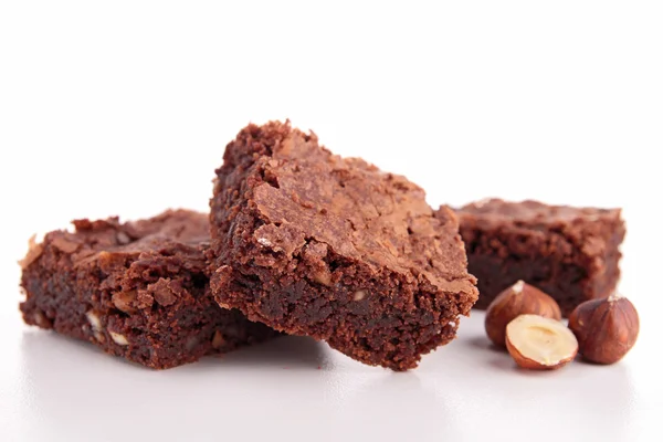 Brownies aislados —  Fotos de Stock