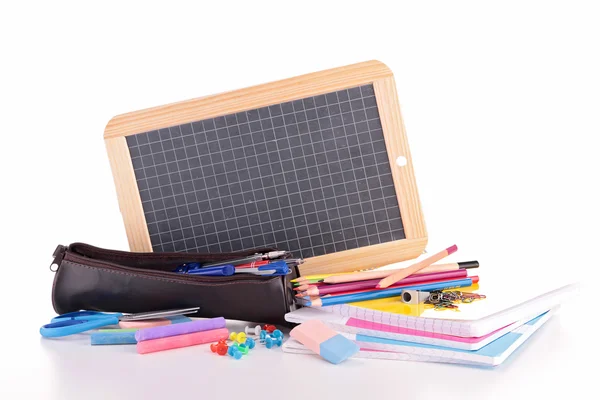 Blackboard and accessory — Stock Photo, Image