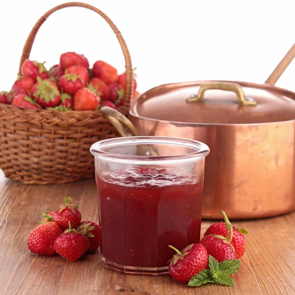 Postre de fresa — Foto de Stock