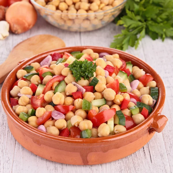 Ensalada de garbanzos —  Fotos de Stock