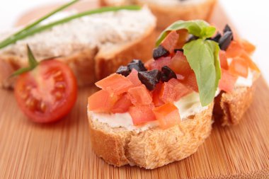 bruschetta.